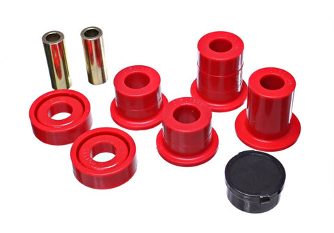 Energy Suspension 07-10 Chevy K2500/3500HD Front Diff Mount - Red - 3.1154R