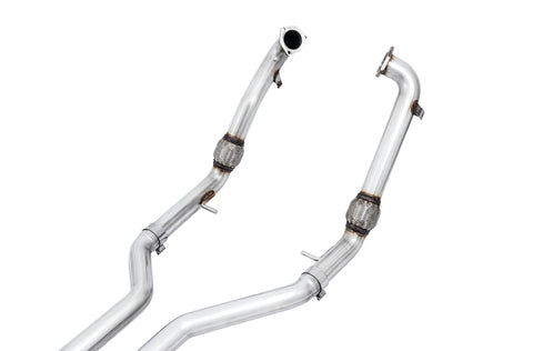 AWE Tuning Audi B9 S5 Sportback Touring Edition Exhaust - Non-Resonated (Black 102mm Tips) - 3020-43064