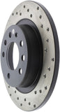 StopTech Drilled Sport Brake Rotor - 128.62049L