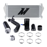 Mishimoto 19+ Ford Ranger 2.3L EcoBoost Intercooler Kit - Silver + MWBK Pipes - MMINT-RGR-19KSLBK