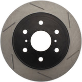 StopTech PowerSlot Chevrolet Avalanche/Silverado/Suburban/Tahoe / GMC Yukon Left Slotted Rear Rotor - 126.66065SL