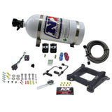 Nitrous Express 4150 Gemini Pro-Power Nitrous Kit (100-500HP) w/10lb Bottle - 60540-10