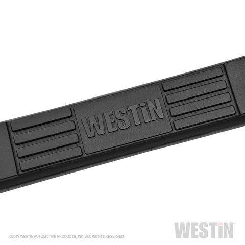 Westin 18-22 Jeep Wrangler JLU 4dr. E-Series 3 Nerf Step Bars - Tex. Blk - 23-4065