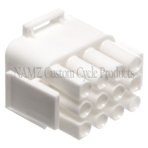 NAMZ AMP Mate-N-Lock 12-Position Female Wire Plug Connector w/Wire & Interface Seals - NA-350735-1