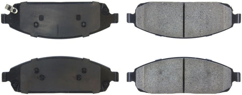 StopTech Sport Brake Pads w/Shims and Hardware - Rear - 309.10800