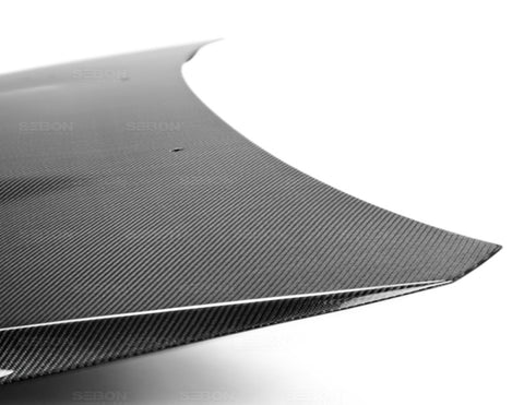 Seibon 08-09 Subaru WRX/STi OEM Carbon Fiber Hood - HD0809SBIMP-OE