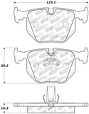 StopTech Performance 01-07 BMW M3 E46 / 00-04 M5 / 04-09 X3 / 00-06 X5 / 1/06-09 Z4 / 9/00-07 330 / - 309.06830