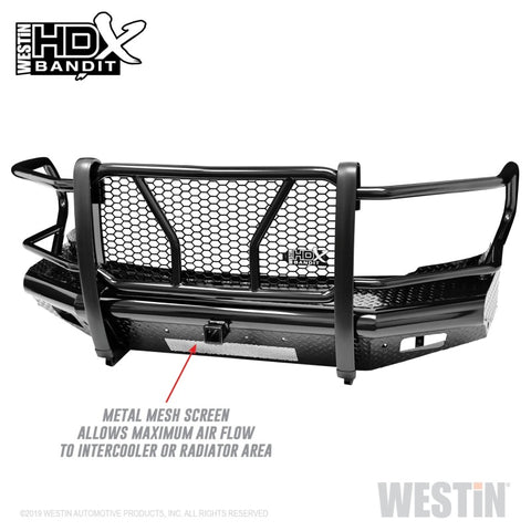 Westin 10-18 RAM 2500/3500 HDX Bandit Front Bumper - Black - 58-31175