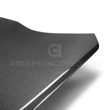Anderson Composites 2016+ Chevy Camaro OE Style Carbon Fiber Hood - Non Vented - AC-HD16CHCAM-OE
