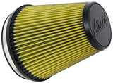 Airaid Universal Air Filter - Cone 6in Flange x 7in Base x 4-3/8in Top x 7in Height - Synthaflow - 704-495