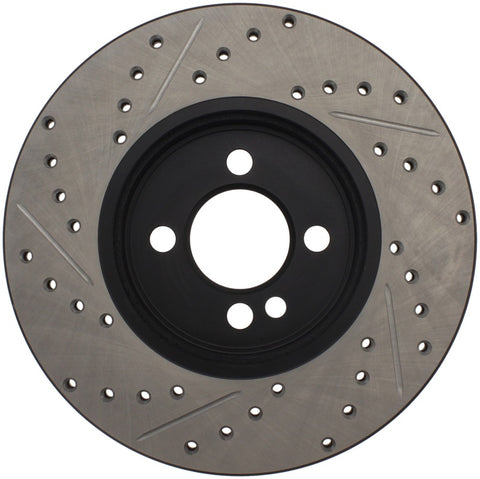 StopTech Slotted & Drilled Sport Brake Rotor 07-13 Mini Cooper - 127.34101L