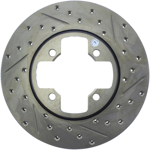 StopTech Slotted & Drilled Sport Brake Rotor - 127.42005L