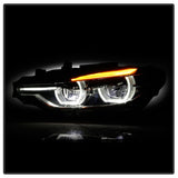 Spyder BMW F30 3 Series 4Dr LED Projector Headlights Chrome PRO-JH-BF3012H-4D-LED-C - 9948534