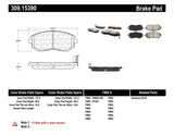 StopTech Performance 13 Scion FR-S / 13 Subaru BRZ Front Brake Pads - 309.15390