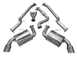 Injen 16-20 Chevy Camaro 2.0L 4 Cyl Full 3in Cat-Back Stainless Steel Exhaust w/SS Flanges & Y Pipe - SES7300