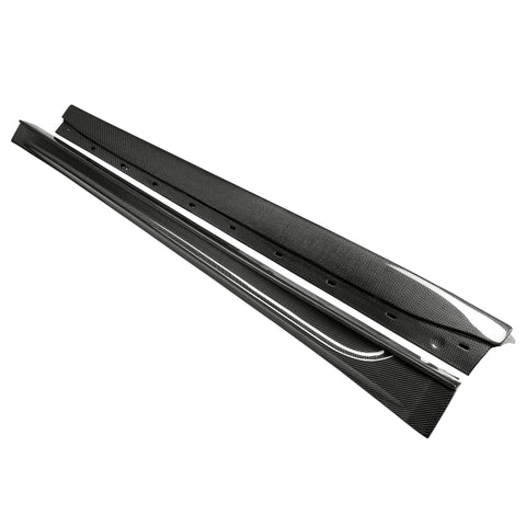 Seibon 17-20 Tesla Model 3 Carbon Fiber Side Skirts - 774-T14MD3SS