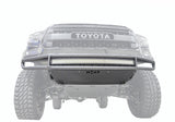 N-Fab M-RDS Front Bumper 14-17 Toyota Tundra - Gloss Black w/Silver Skid Plate - T141MRDS