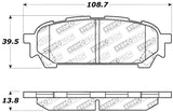 StopTech Performance 03-05 WRX Rear Brake Pads - 309.10040