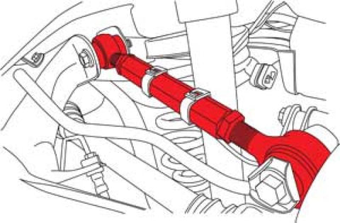 SPC Performance 06-08 BMW 1/2/3 Series Rear Adjustable Camber Arm Single - 67105