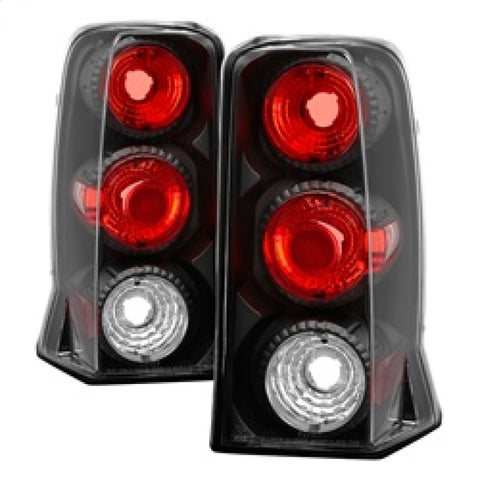 Spyder Cadillac Escalade SUV (Not EXT)02-06 Euro Style Tail Lights Black ALT-YD-CE02-BK - 5001597