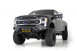 Addictive Desert Designs 17-20 Ford Super Duty Bomber Front Bumper w/ Mounts For 20in Light Bars - F160012140103