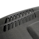 Seibon 08-11 BMW 1 Series (E81/E82) 2DR/HB GTR-Style Carbon Fiber Hood - HD0809BMWE822D-GTR