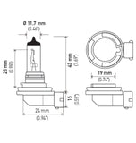 Hella Bulb H8 12V 35W PGJ19-1 T4 - H8