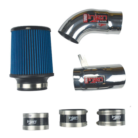 Injen 94-04 S10 Sonoma Jimmy Blazer 4.3L V6 Polished Power-Flow Air Intake System - PF7021P