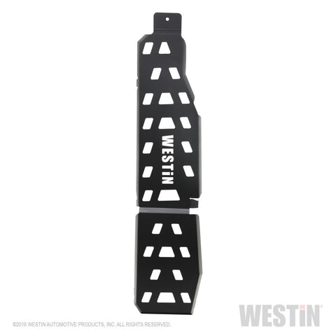 Westin 18-22 Jeep Wrangler JLU 4dr. (Excl. 4xe) Gas Tank Skid Plate - Tex. Blk - 42-21115