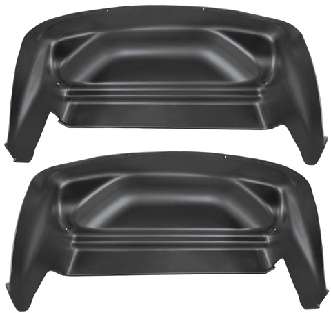 Husky Liners 07-13 Chevy/GMC Silverado/Sierra Black Rear Wheel Well Guards - 79001