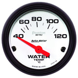 Autometer Phantom 52mm 40-120 Deg C Electronic Water Temp Gauge - 5737-M