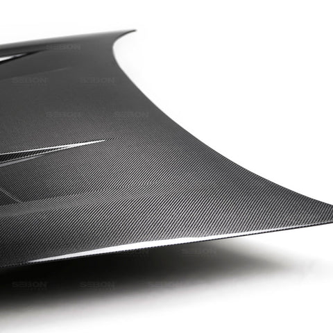 Seibon 18-19 Kia Stinger TS Carbon Fiber Hood - HD18KIST-TS