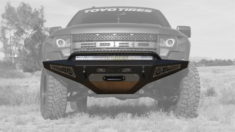 Addictive Desert Designs 10-14 Ford F-150 Raptor HoneyBadger Front Bumper w/ Winch Mount - F017275050103