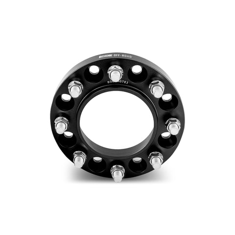 Mishimoto Borne Off-Road Wheel Spacers 8X165.1 121.3 25 M14 Blk - BNWS-006-250BK