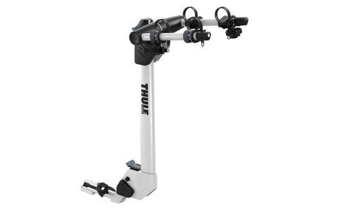 Thule Helium Pro 2 - Hanging Hitch Bike Rack w/HitchSwitch Tilt-Down (Up to 2 Bikes) - Silver - 9042PRO