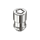 McGard Wheel Lock Nut Set - 4pk. (Cone Seat) M12X1.5 / 19mm & 21mm Dual Hex / 1.46in. L - Chrome - 24137