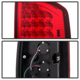 Xtune Dodge Ram 02-06 1500 / Ram 2500/3500 03-06 LED Tail Light Red Clear ALT-JH-DR02-LED-RC - 5072993