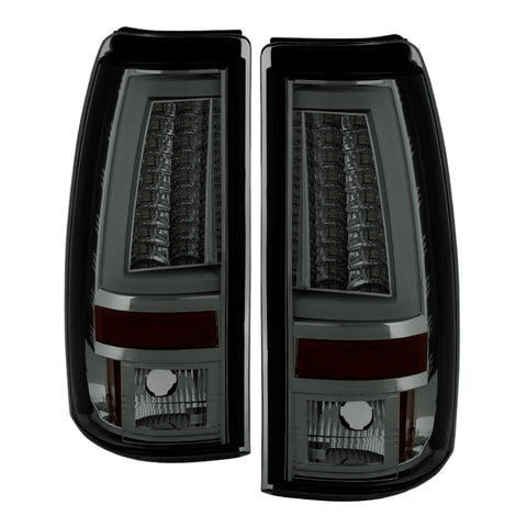 Spyder Chevy Silverado 1500/2500 03-06 Version 2 LED Tail Lights - Smoke ALT-YD-CS03V2-LED-SM - 5081940