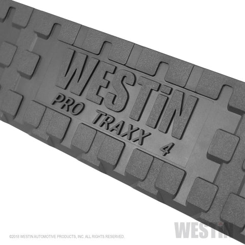 Westin 18-20 Jeep Wrangler JL Unlimited 4DR PRO TRAXX 4 Oval Nerf Step Bars - Textured Black - 21-24065