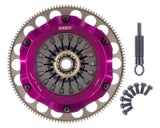 Exedy 2004-2014 Subaru Impreza WRX STI H4 Hyper Compe-R Twin Cerametallic Clutch Rigid Pull Type - FM022SBL