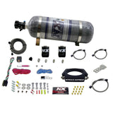 Nitrous Express GM LS 102mm Nitrous Plate Kit (50-400HP) w/12lb Composite Bottle - 20933-12