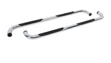 Go Rhino 01-13 Chevrolet Silverado 1500 4000 Series SideSteps - Cab Length - Chrome - 4047C