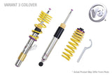 KW Coilover Kit V3 2018+ Audi A5 (B9) Cabrio Quattro w/o Electronic Dampening (50mm) - 352100CD