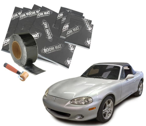 DEI 90-05 Mazda Miata NA & NB Interior Floor Vibration Damping Material Kit - 50600