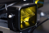 DV8 Offroad 3in Elite Series LED Amber Pod Light - BE3EW40W-A