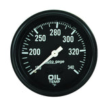 AutoMeter Gauge Oil Temperature 2-5/8in. 100-340 Deg. F Mechanical Black Autogage - 2314