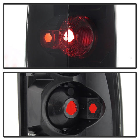 Spyder Cadillac Escalade 02-06 Euro Tail Lights Black Smoke ALT-YD-CE02-BSM - 5084378