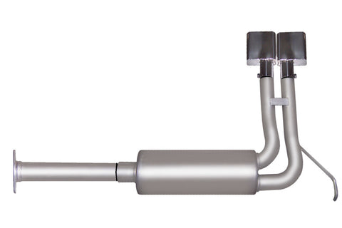 Gibson 94-95 Chevrolet K1500 Base 4.3L 2.5in Cat-Back Super Truck Exhaust - Stainless - 65517