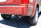 Gibson 08-12 Jeep Liberty Limited 3.7L 2.5in Cat-Back Single Exhaust - Aluminized - 17206