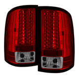 Spyder GMC Sierra 07-13 (Not 3500 Dually 4 Rear Wheels)LED Tail Lights Red Clear ALT-YD-GS07-LED-RC - 5014955